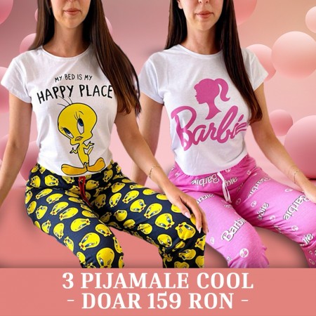 3 pijamale 159 RON!