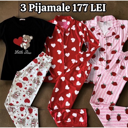 3 Pijamale 177 RON!