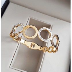 Bratara de LUX unisex aurie model deosebit si elegant