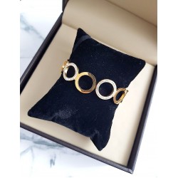 Bratara de LUX unisex aurie model deosebit si elegant
