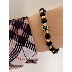 Set 3 bratari unisex modele deosebite cu margele si forme cu pietricele stralucitoare