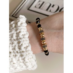 Set 3 bratari unisex modele deosebite cu margele si forme cu pietricele stralucitoare