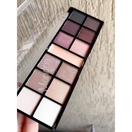 Paleta farduri pleoape 13 culori lucioase Smokey eyes	