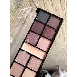 Paleta farduri pleoape 13 culori lucioase Smokey eyes