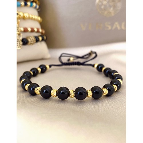 Bratara dama model deosebit cu margele Onix