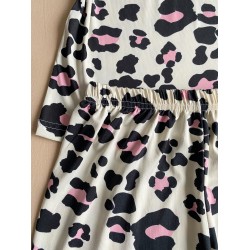 Pijama dama ieftina din bumbac cu lycra cu maieu si pantaloni scurti DALMA